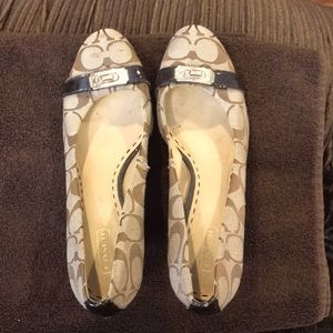 Coach heels excellent condition